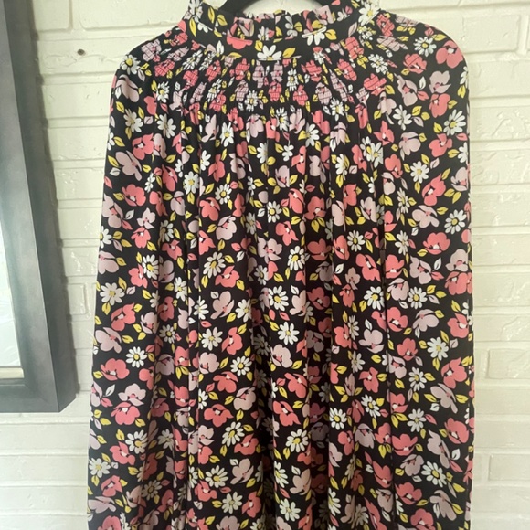 Kate Spade Road Trip Floral Shift Dress Size Large - Picture 3 of 6